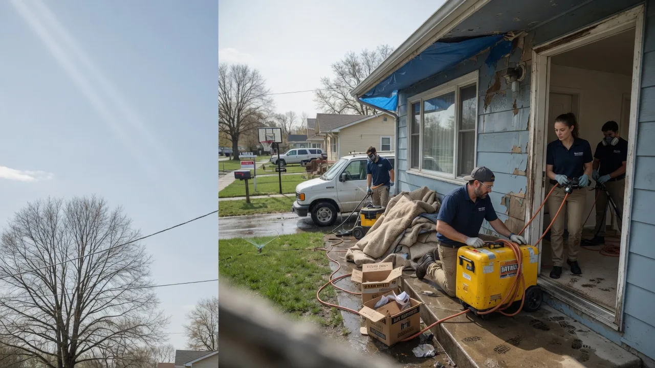 Basement Flood Cleanup in West Columbia, SC near me